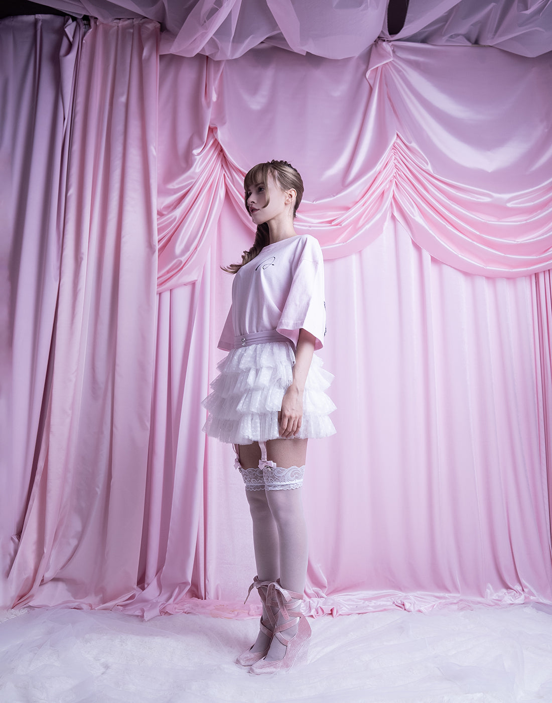 新品タグ付Avenchumu Ribbon garter tutu skirt Ribbon garter tutu skirt – AVENCHUMU （アバンチュウム）