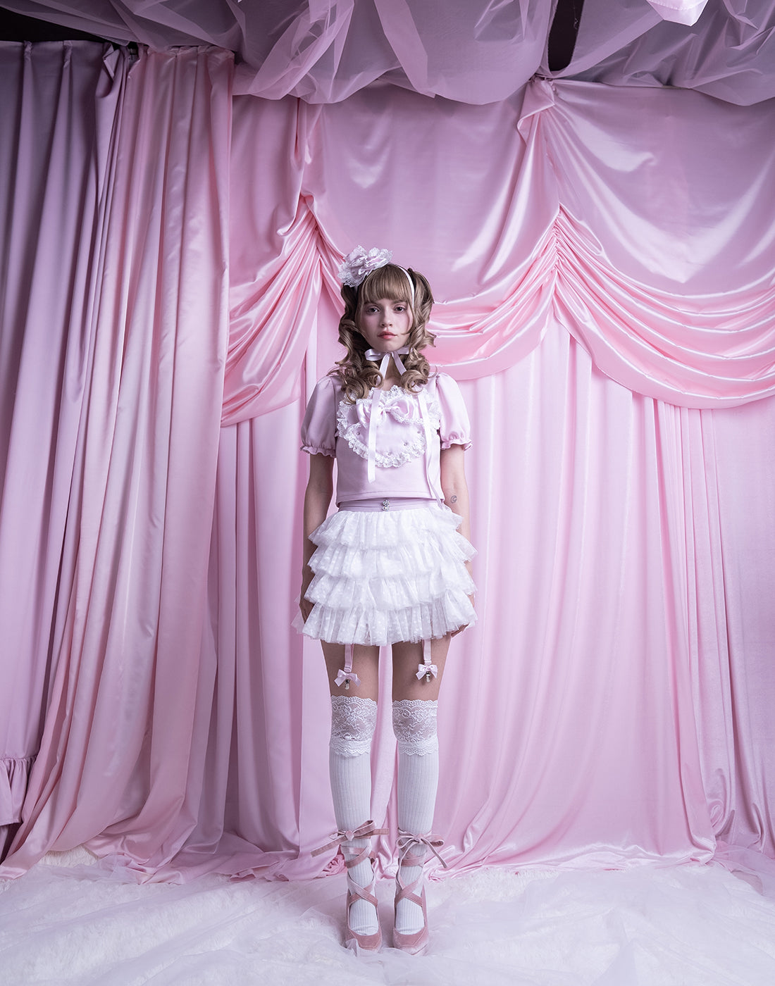 Love heart's cake puff t-shirt – AVENCHUMU （アバンチュウム）
