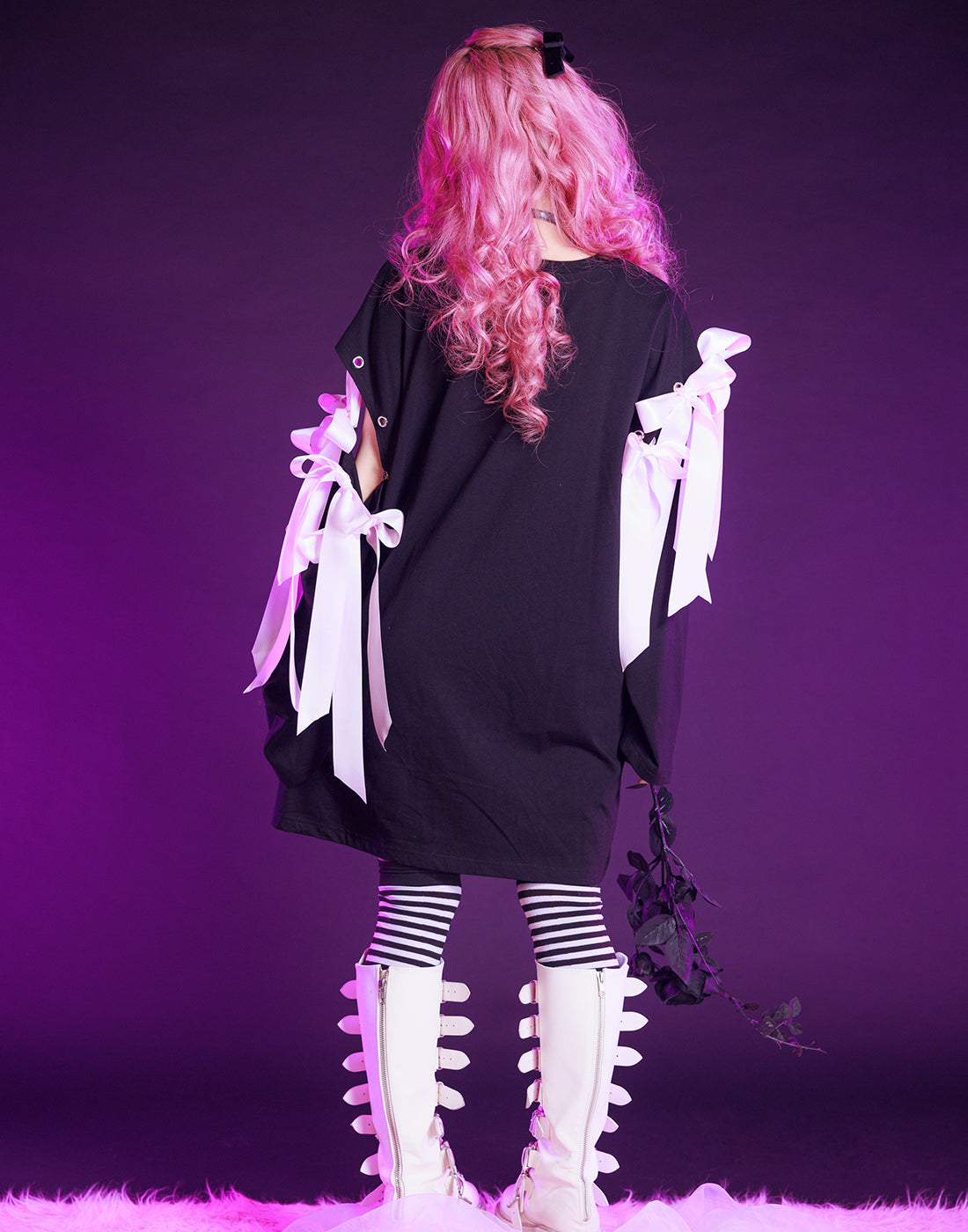 アバンチュウム Tシャツ My favorite ribbon T-shirt – AVENCHUMU （アバンチュウム）