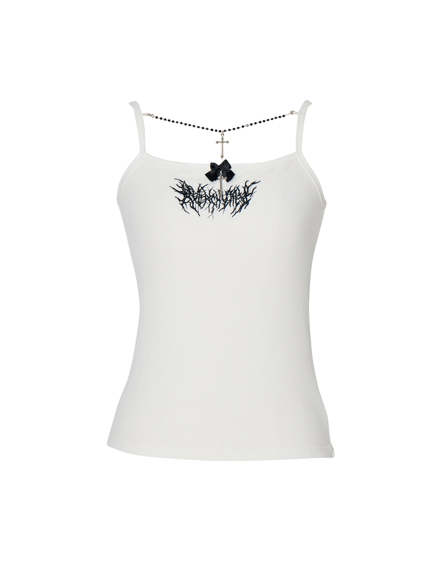 AVENCHUMU アバンチュウム キャミ トップス Double cross charm camisole – AVENCHUMU （アバンチュウム）