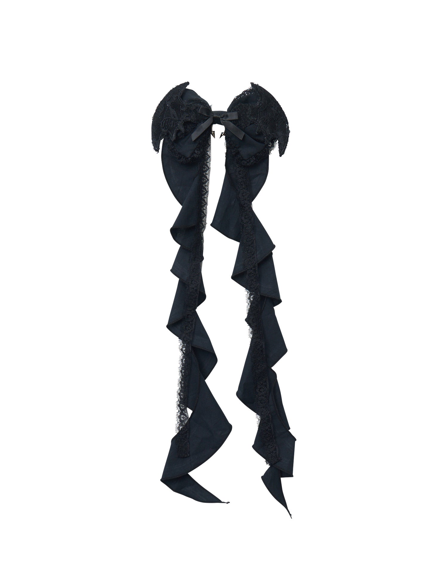 Devil ribbon lace headdress – AVENCHUMU （アバンチュウム）