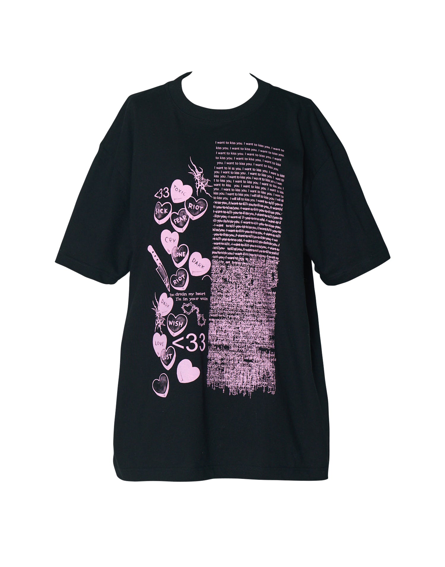 Full of illustration T-shirt – AVENCHUMU （アバンチュウム）