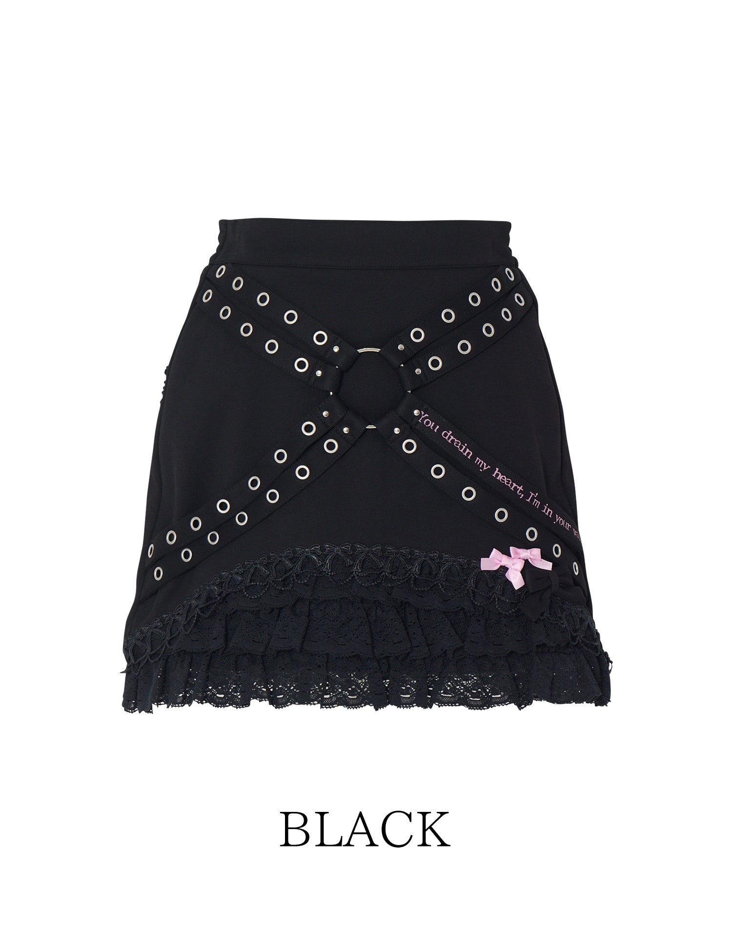 Heart pocket harness skirt – AVENCHUMU （アバンチュウム）
