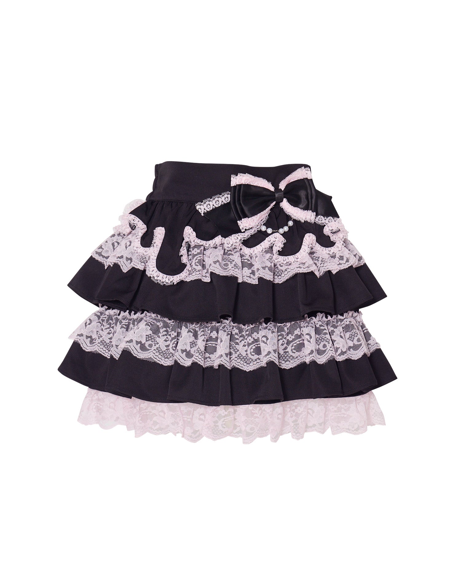 スカート AVENCHUMU Melting lace tiered skirt Melting lace tiered skirt – AVENCHUMU （アバンチュウム）