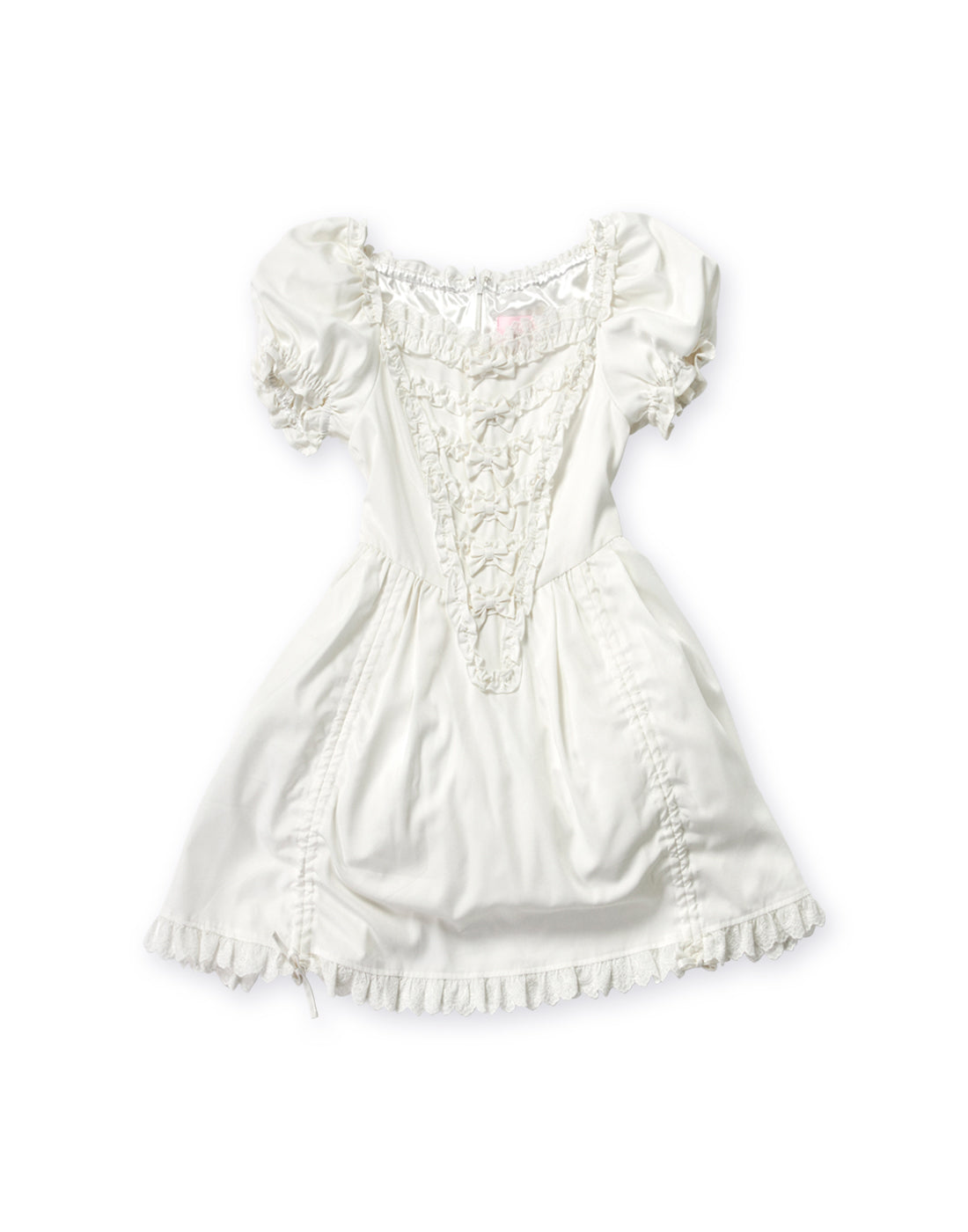 Bone ribbon puff doll dress – AVENCHUMU （アバンチュウム）