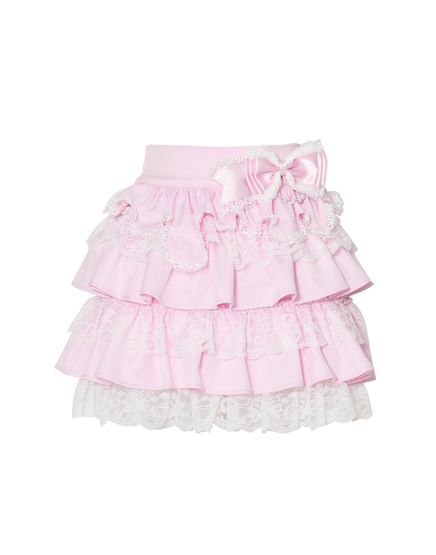 Melting lace tiered skirt – AVENCHUMU （アバンチュウム）