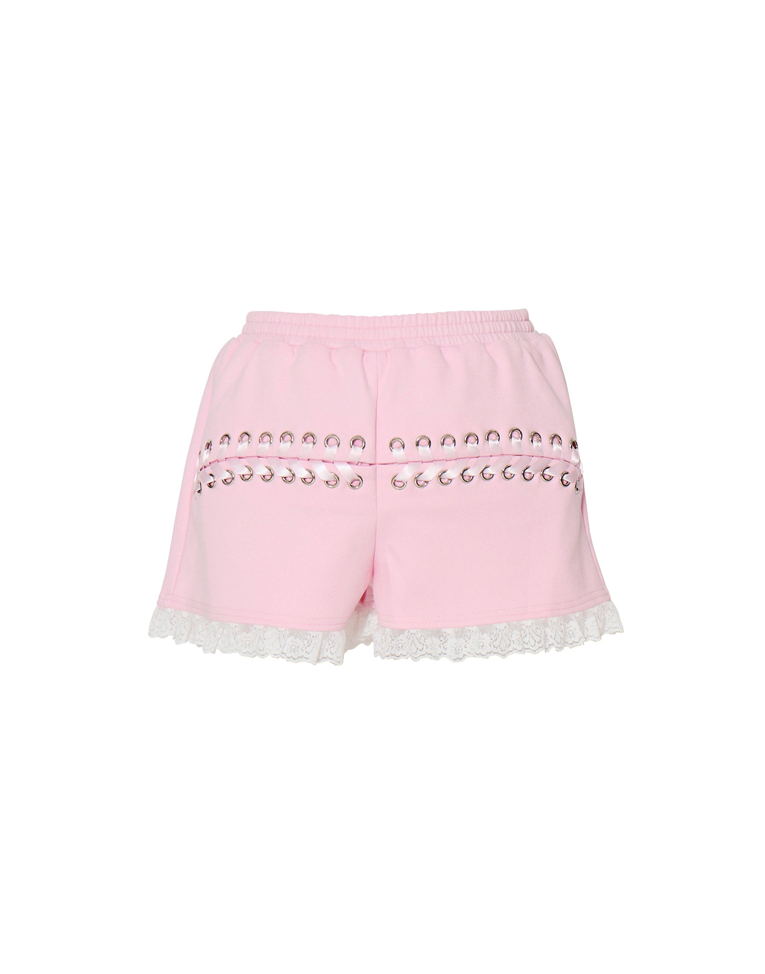 Lace up & heart pocket short pants – AVENCHUMU （アバンチュウム）