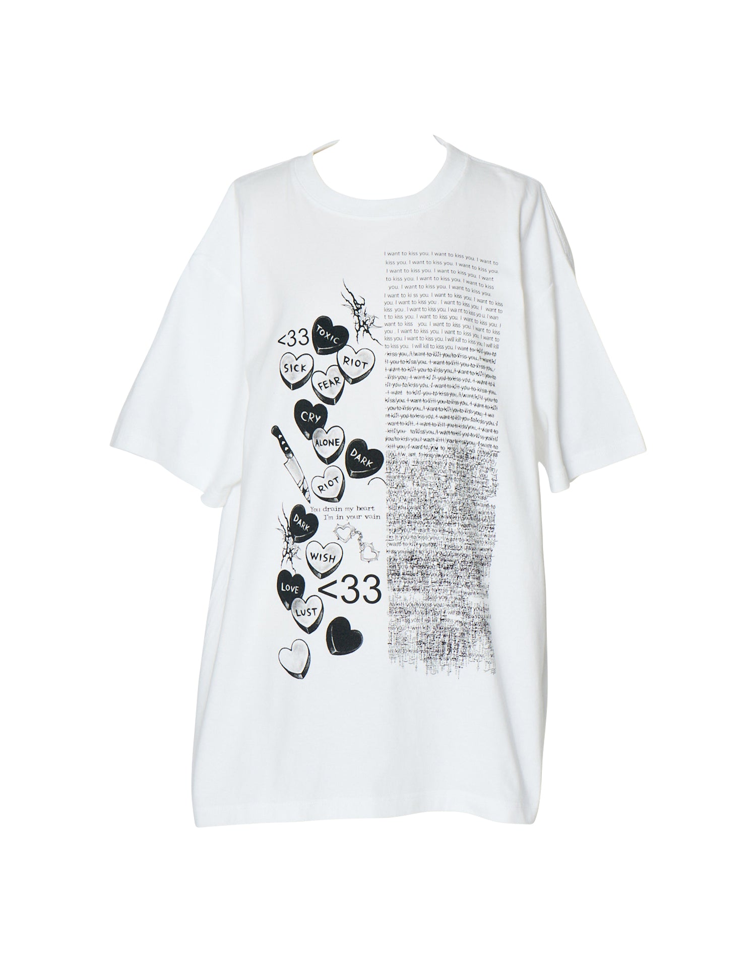 Full of illustration T-shirt – AVENCHUMU （アバンチュウム）