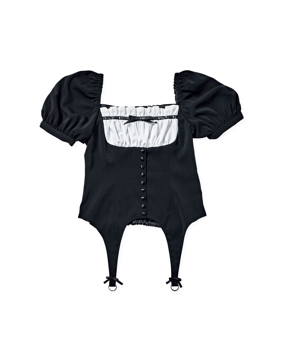 Girls leather ribbon blouse – AVENCHUMU （アバンチュウム）